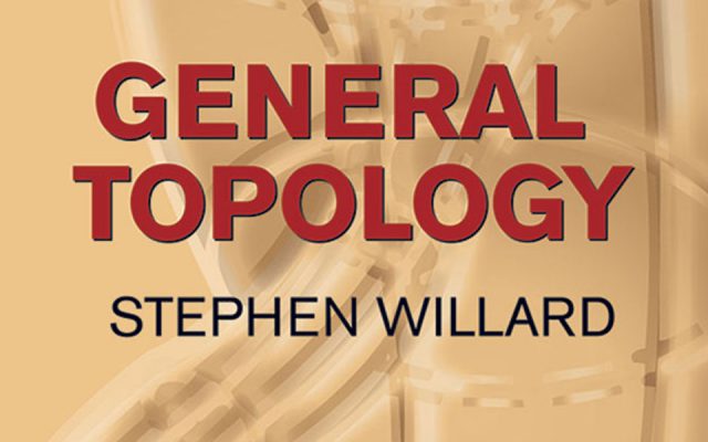 کتاب توپولوژی عمومی STEPHEN WILLARD